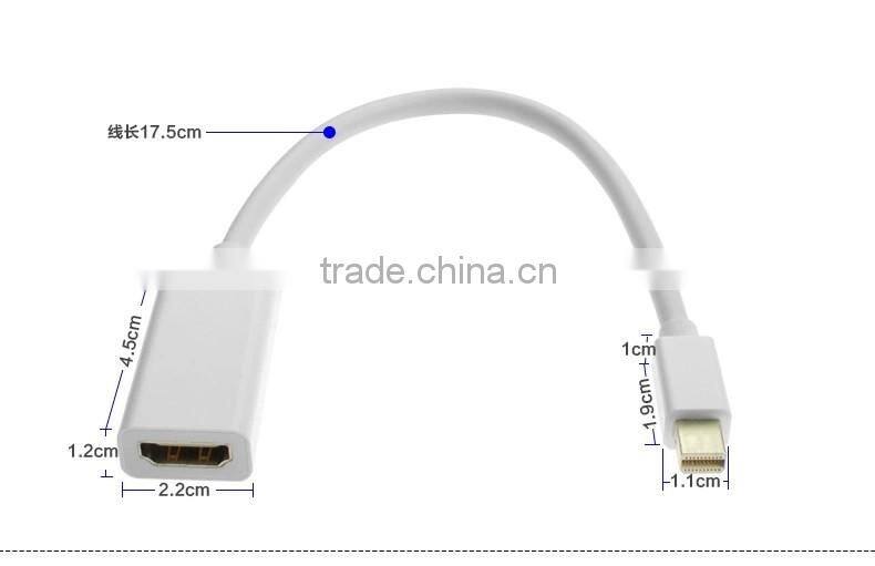 Mini DisplayPort DP to For HDMI Cable Adapter for Notebook MacBook Pro Air