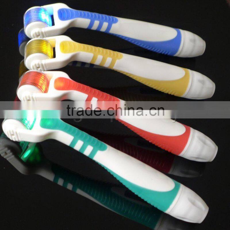 4 bio lights skin photon derma roller dermaroller led