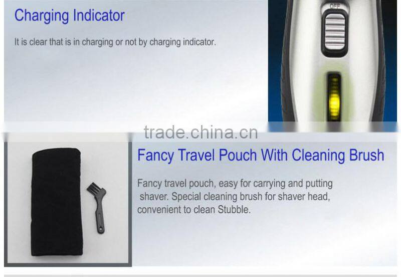 Three Independent Floating Heads Men Shaver Machine