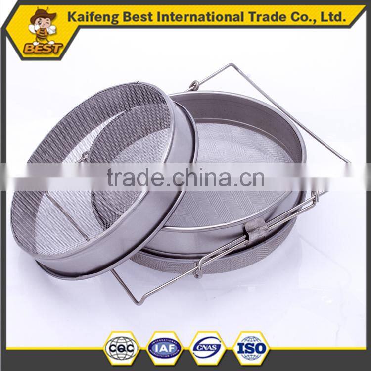 2016 new style stainless steel honey strainer