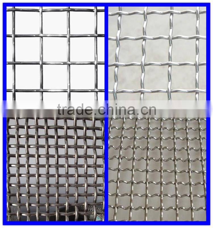 Anping Hot Sales Good Quality Lower Price Stainless Steel 302/304/316 Crimped Wire Mesh