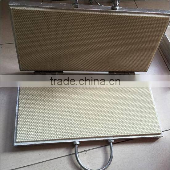 Notebook type 220*420mm size beeswax foundation embossing machine