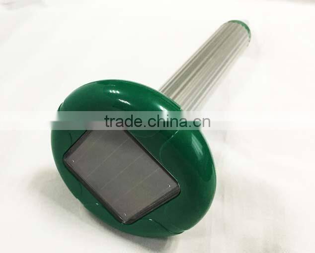 X-pest VS-314 Mini 100% weatherproof Cheap garden solar ultrasonic power pest mole mouse rodent mice pest repeller chaser trap
