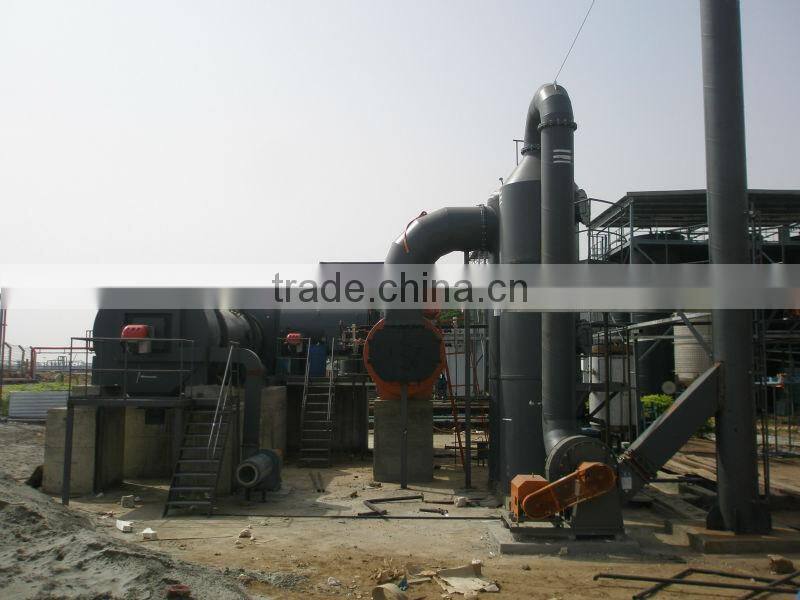 Big capacity industrial waste incinerator