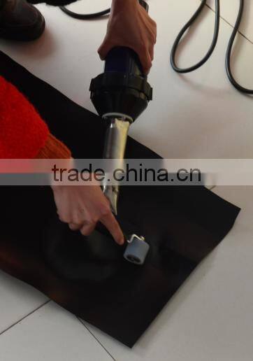 Geomembrane hot wedge welder hot air gun