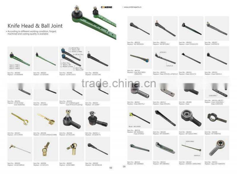 High quality combine harvester knife head 2082381