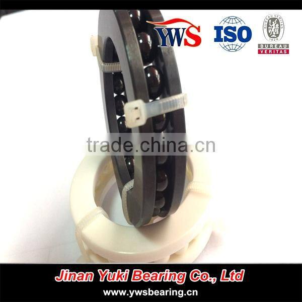 full ceramic Si3N4 ZrO2 25*42*11mm thrust ball bearings 51105