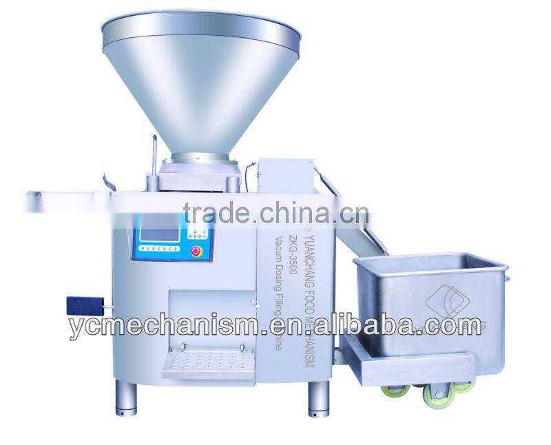 Vacuum sausage Filler for sausage production line