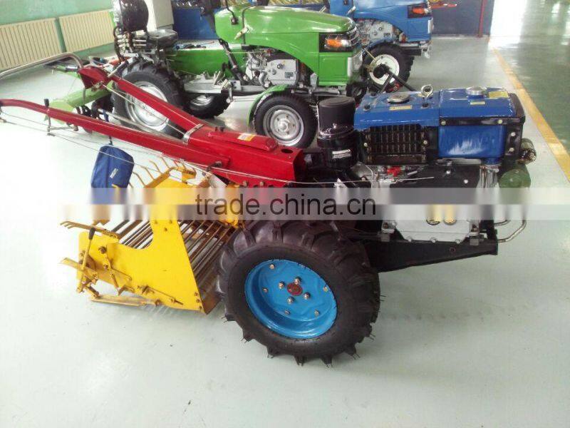 12hp walking tractor with trailer