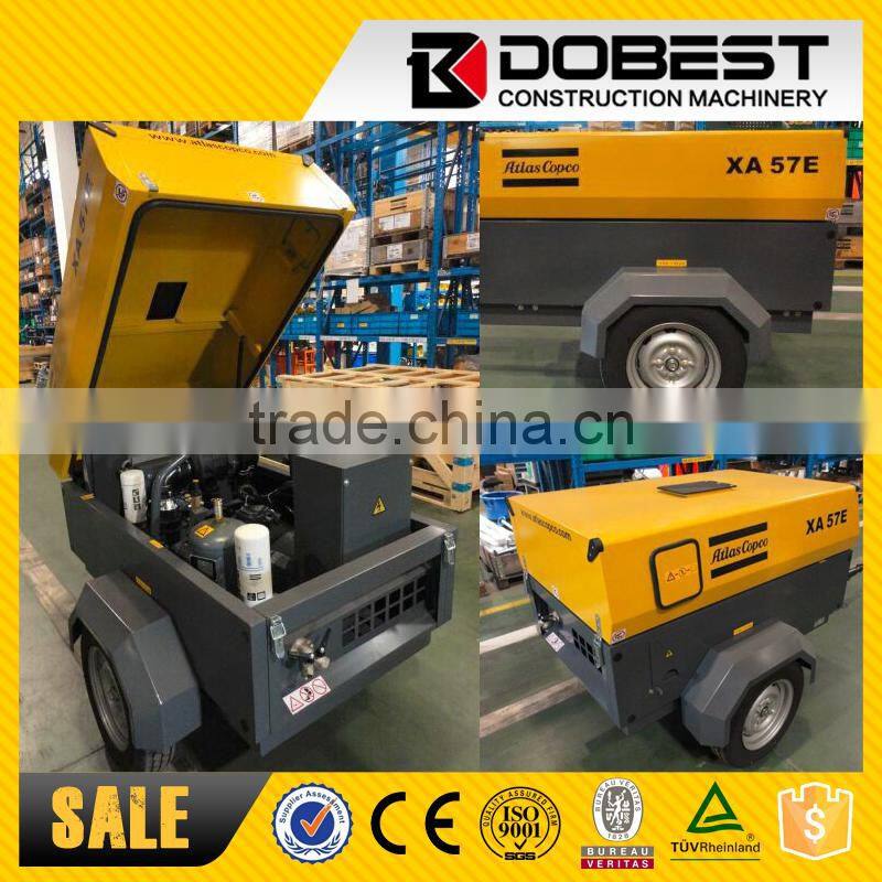 Atlas Copco Screw Air Compressor XAS67 Mobile Air Compressors