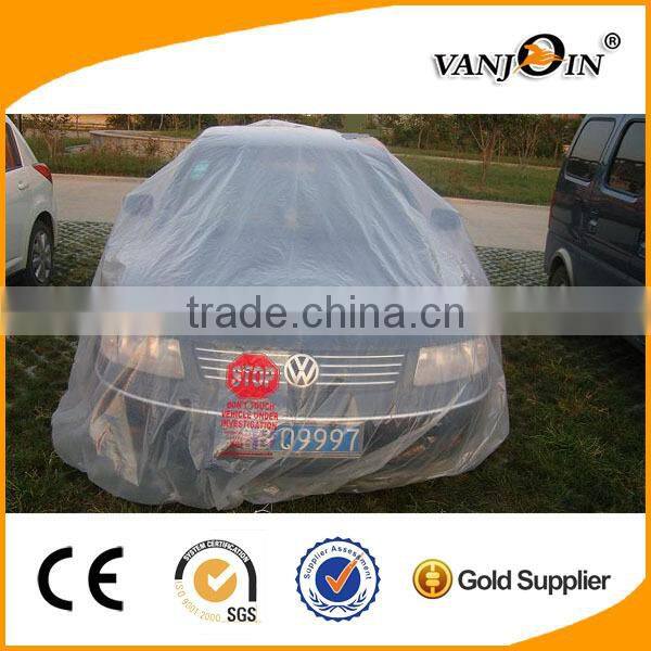 Transparent or printed disposable car seat covers