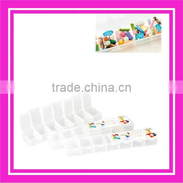 plastic pill box & round pill box