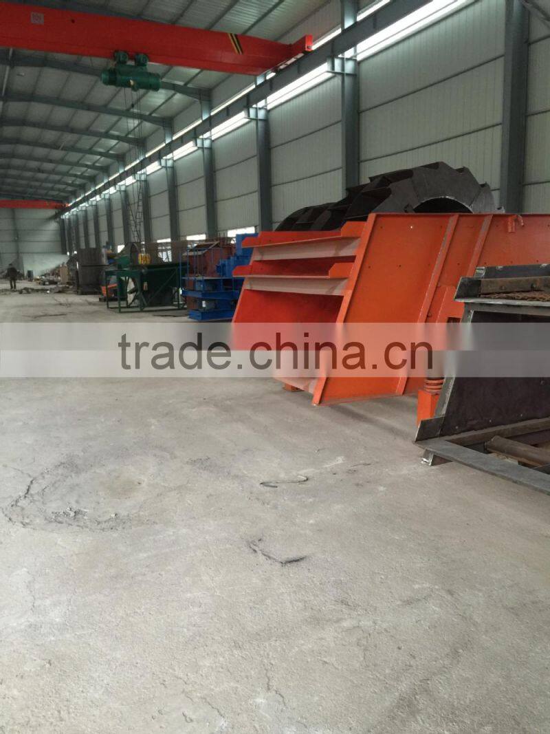 Large capacity vibrating screen
