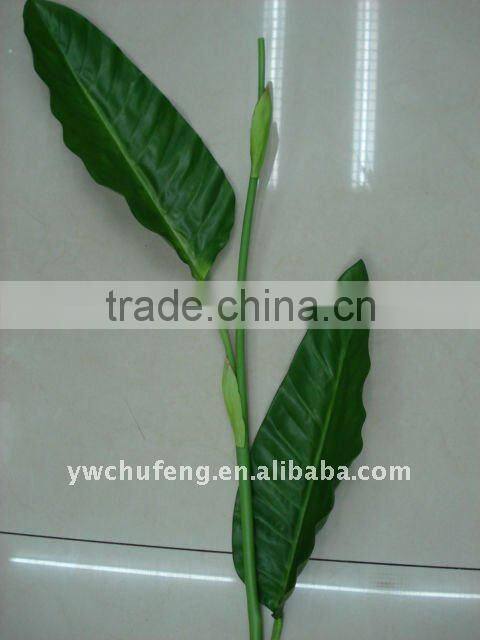 artificial green plant twig leaf