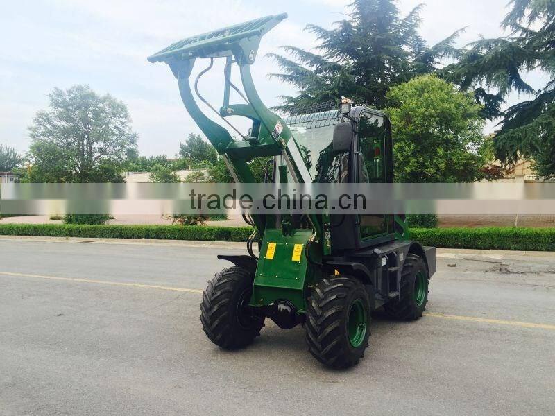 2017 newest type 0.8ton Rated loading capacity ZL08F with CE certificate
