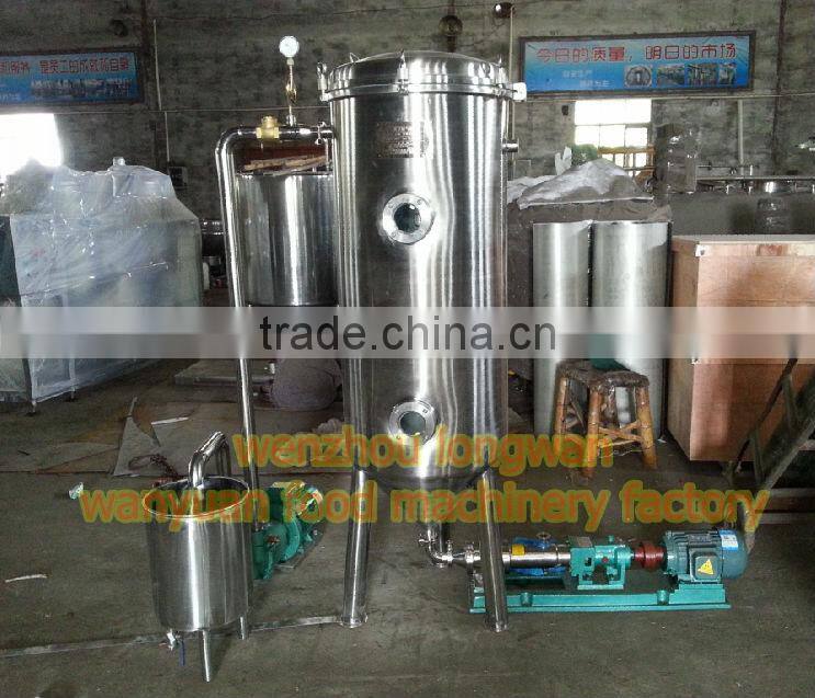 2000L/H vacuum degassing unit milk vacuum degassing