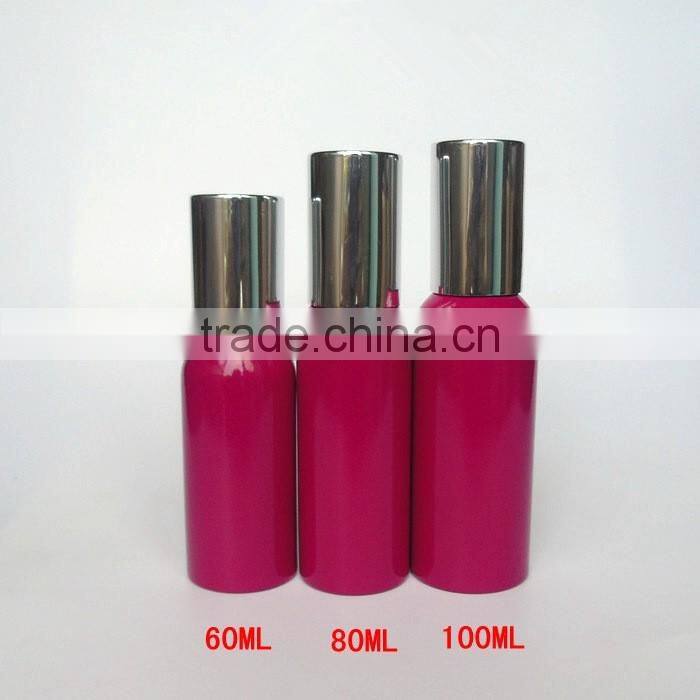 Wholesale 20ml-300ml aluminum spray perfume bottles for cosmetic packaging