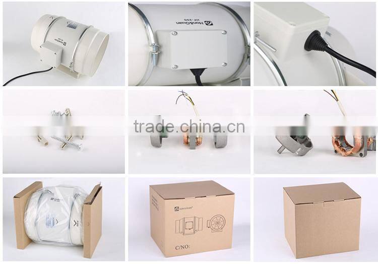 4 inch 100mm mixed inline duct fan air blower fan
