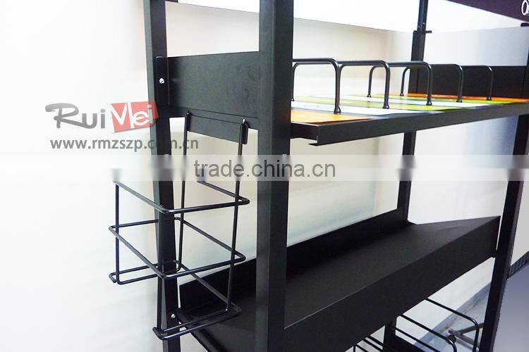 High quality metal pillow display shelf/pillow rack