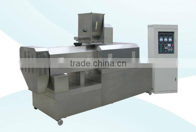 puffed corn snack food twin screw extruder making machine