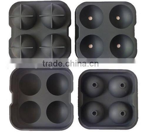 silicone sphere ice mold tray &Sphere Ice Cube Ball Mould Maker Bar Drink