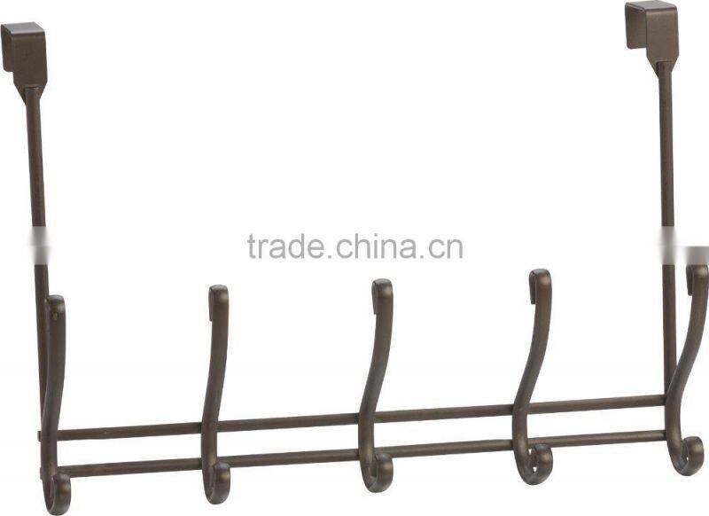 Steel Wire Over Door Clothes Hook With 8 Hook BSCI