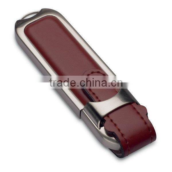 Leather USB Flash Drive Memory Stick Alibaba Bulk Pen Drive