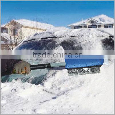 EXTENDABLE ICE SCRAPER WITH SNOW BRUSH long handled auto ice scraper&snow brush professional ice scraper