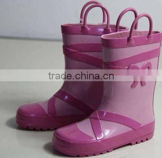 Girls rubber boots stocklots KN120828