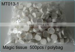 2016 Hot Sale Compressed Non-woven Cleaning Cloth Tissue