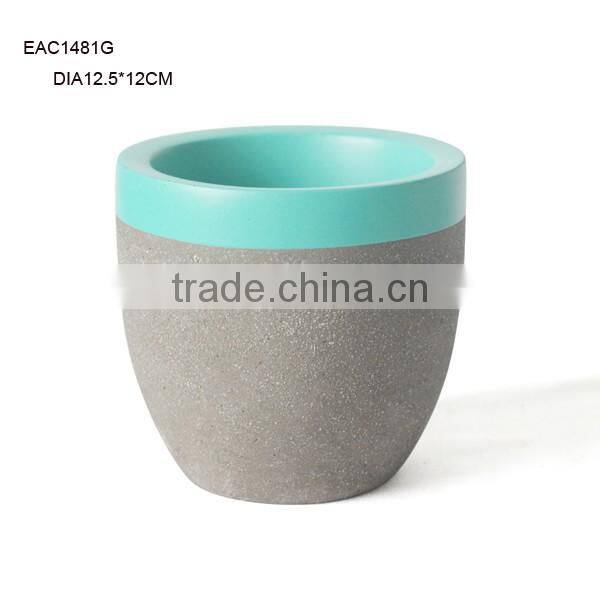 Terrarium Glass With Concrete/Wooden Base