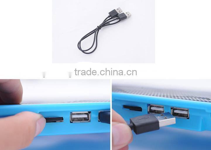 Supply fashion Ultrathin double fan notebook radiator