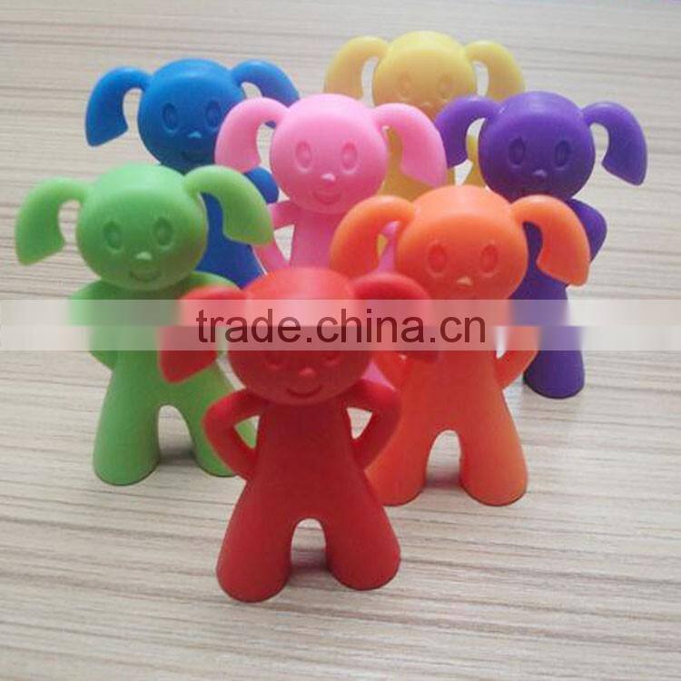 melamine chopsticks with happy girl silicone helper for kids