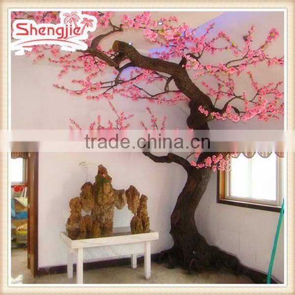 SJM091528 China home indoor decor artificial cherry blossom tree branch /cherry flower