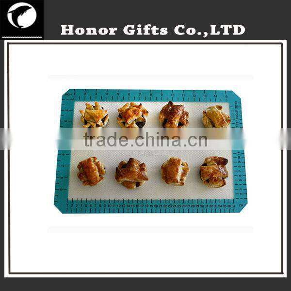 Hot Selling FDA Reusable High Quality Non Stick Silicone Baking Mat