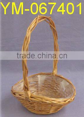 Small Honey Willow Basket