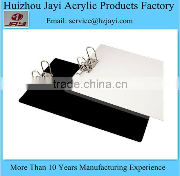 China supplier wholesale custom acrylic notebook clipboard