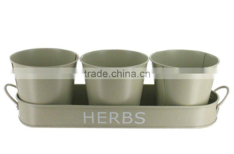 Garden Metal Flower Pot/Planter