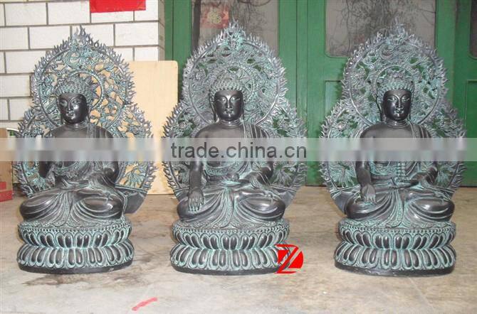 Cast bronze amitabha buddha statues for sale