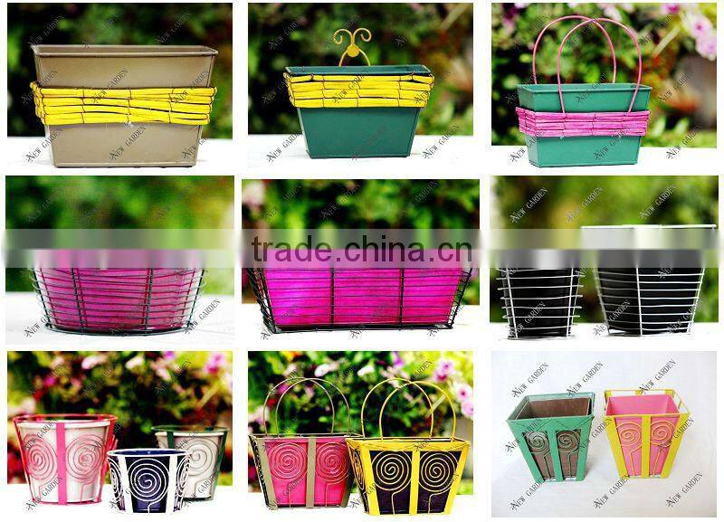 3 sizes decorative outdoor planters