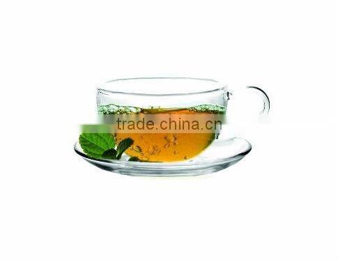 New style glass cup with handle
