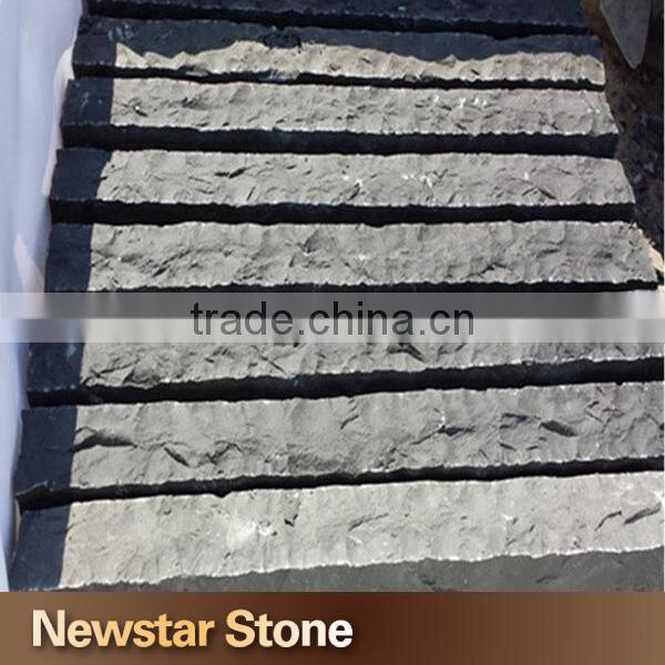 Chinese high qualtiy black basalt kerbstone