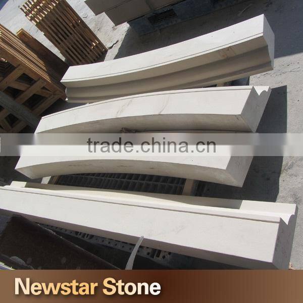 European standard sandstone decorative corner molding decorative molding