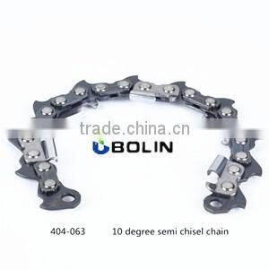 Manufacture 14" 3/8"lp .050"gauge Round Chisel King Chainsaw Saw Chain Loop