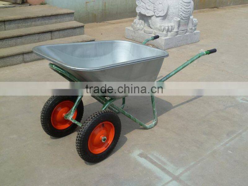 double wheel wheelbarrow wb6410