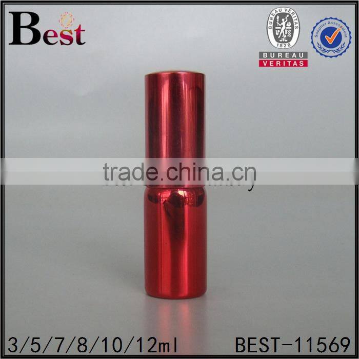 3ml 5ml 10ml cosmetic mini perfume spray bottle silver perfume spray bottle round shape pocket sized perfume spray bottle