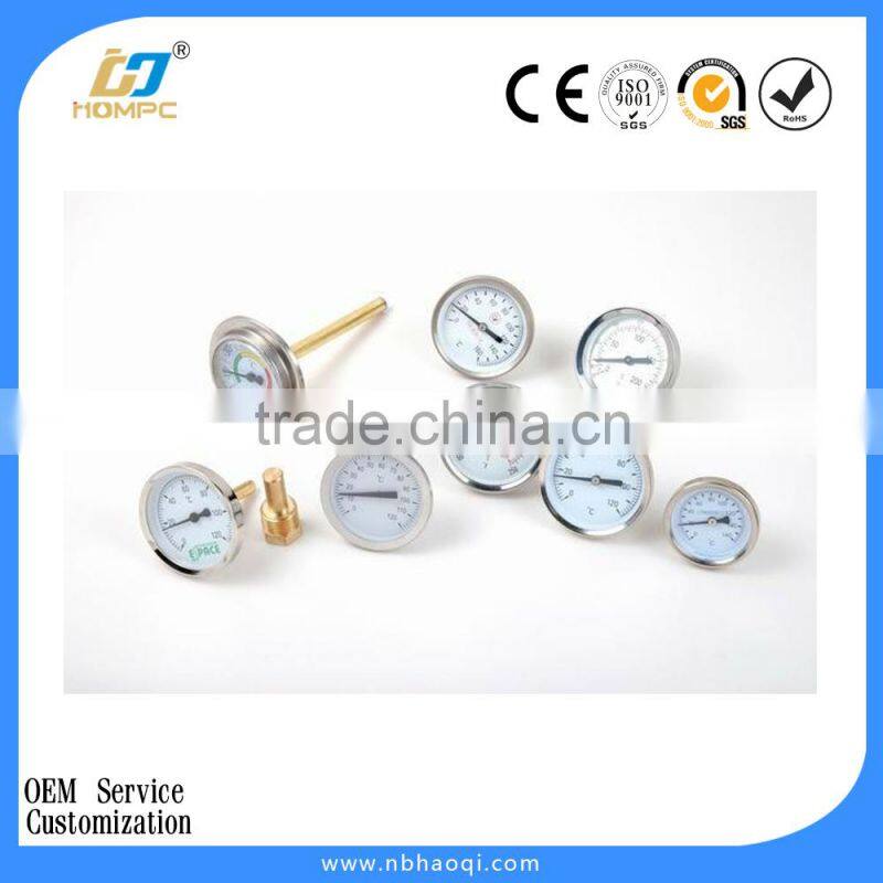 Temperature pressure gauge