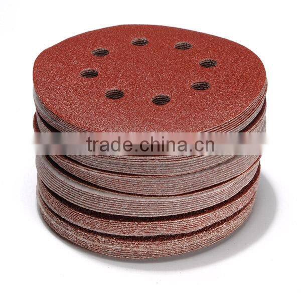 125MM Sander 40 60 80 100 120G Grit Sanding Sheets Sand Paper Discs