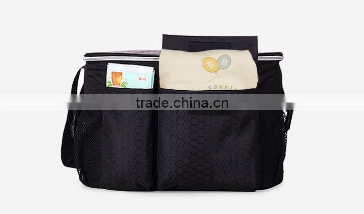 Convenience carring hanging cooler bag for babg stroller
