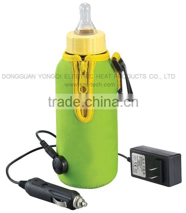 China factory direct supply 12V baby milk bottle warmer, baby feeding bottle warmer